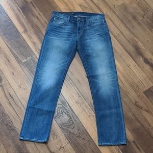 A/X Armani Exchange Slim Straight Jeans 33R. See measurements in photos